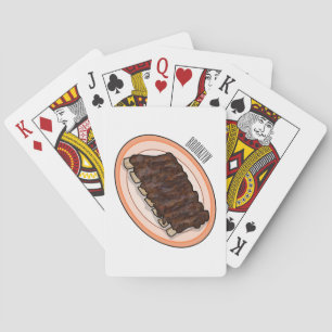 Jeu De Cartes Illustration de cartoon de côtes courtes