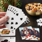 Jeu De Cartes Illustration de Cavalier King Charles Spaniel (In Situ)