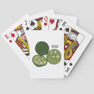 Jeu De Cartes Illustration de chaux Kaffir