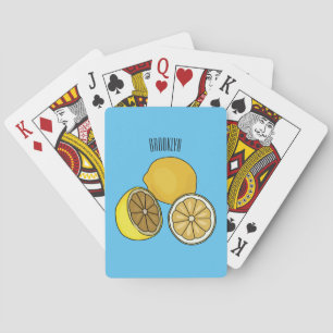 Jeu De Cartes Illustration de citron
