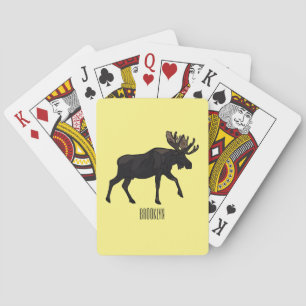 Jeu De Cartes Illustration de dessin sur l'orignal