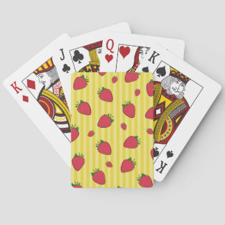 Jeu De Cartes Illustration de fraises