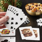 Jeu De Cartes Illustration de hérisson de dessin (In Situ)