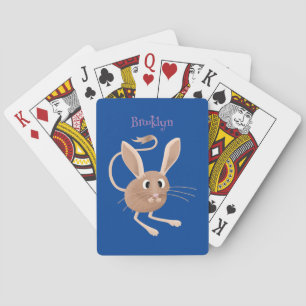Jeu De Cartes Illustration de jerboa aux longues oreilles