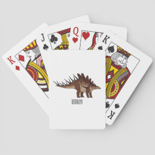 Jeu De Cartes Illustration de Kentrosaurus