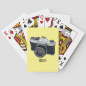 Jeu De Cartes Illustration de la caméra (dos)