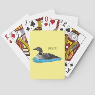 Jeu De Cartes Illustration de Loon bird