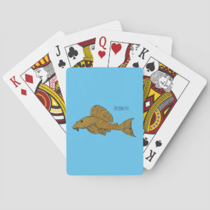 Jeu De Cartes Illustration de poisson Pleco