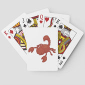 Jeu De Cartes Illustration de scorpion rouge (dos)