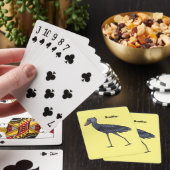 Jeu De Cartes Illustration d'oiseau de cordonnier (In Situ)