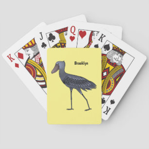 Jeu De Cartes Illustration d'oiseau de cordonnier