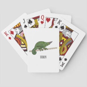 Jeu De Cartes Illustration du caméléon de Jackson