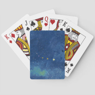 Jeu De Cartes Illustration du ciel étoilé