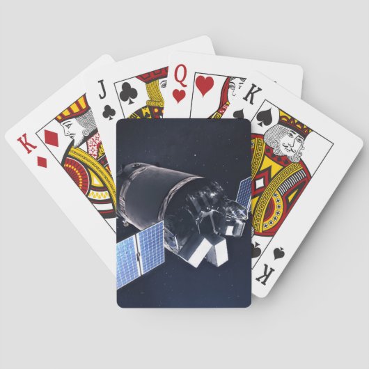 Jeu De Cartes Illustration Du Dragon Xl Spacecraft. (dos)