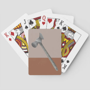 Jeu De Cartes Illustration du marteau de café