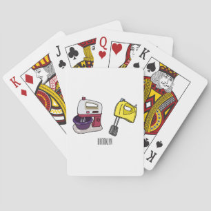 Jeu De Cartes Illustration du mixer