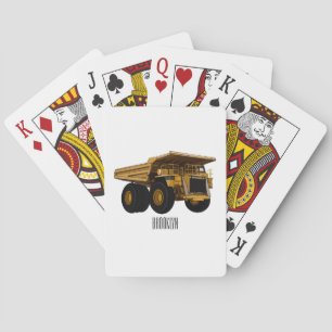 Jeu De Cartes Illustration d'un camion à grande échelle
