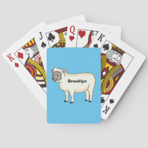 Jeu De Cartes Illustration d'un mouton joyeux