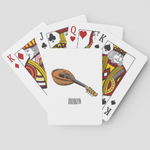 Jeu De Cartes Illustration en mandoline