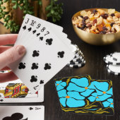 Jeu De Cartes Illustration florale d'art (In Situ)