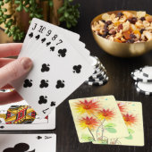 Jeu De Cartes Illustration florale moderne (In Situ)