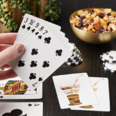 Jeu De Cartes Illustration moderne du café (In Situ)