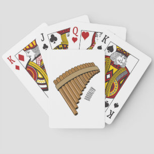 Jeu De Cartes Illustration Pan flûte / panpipes