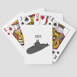 Jeu De Cartes Illustration sous-marine