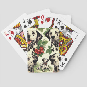 Jeu De Cartes Illustration vintage de Dalmatie