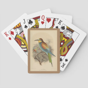 Jeu De Cartes Illustration vintage de l'Abeille européenne