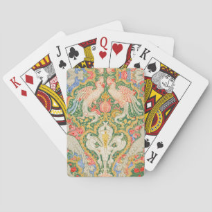 Jeu De Cartes Illustration vintage de Walter Crane avec un cacat