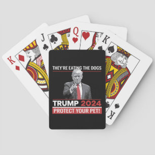 Jeu De Cartes Ils mangent le débat Trump 2024 sur les chiens