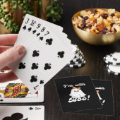 Jeu De Cartes Im With Boo Funny Retro Style (In Situ)
