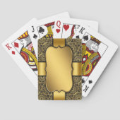 Jeu De Cartes Image Arrière - plan Gold Frame (dos)