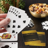 Jeu De Cartes Image de fond cadre doré (In Situ)