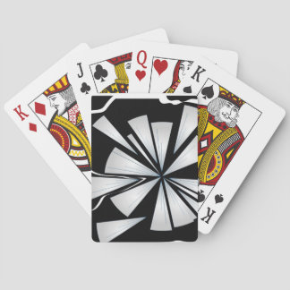 Jeu De Cartes Image numérique "brisée" de verre brisé