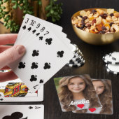 Jeu De Cartes Image personnalisée script moderne Nom amour (In Situ)