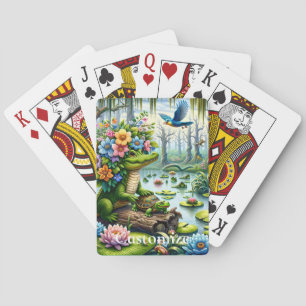 Jeu De Cartes Imaginaire alligator marécage Thunder_Cove