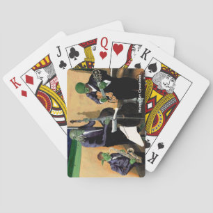 Jeu De Cartes Imaginaire Blues Musiciens Musique Art Jouer Carte