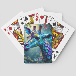 Jeu De Cartes Imaginaire Cute Chameleon Comme Giraffe