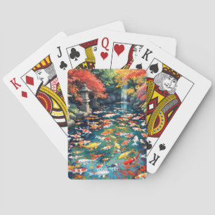 Jeu De Cartes Imaginaire Cute Koi Fish Pond