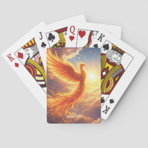 Jeu De Cartes Imaginaire Flamme mignonne Phoenix augmente