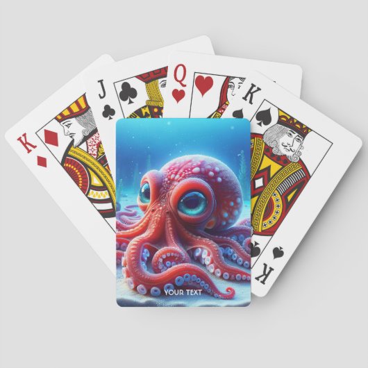 Jeu De Cartes Imaginaire Mare Rouge octopus (dos)