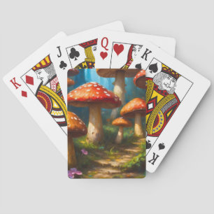 Jeu De Cartes Imaginaire Mushrom Classic Playing Cartes