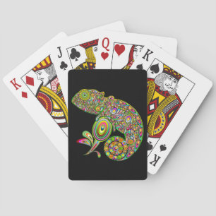 Jeu De Cartes Imaginaire psychédélique de Chameleon