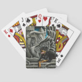 Jeu De Cartes Imaginaire Rottweiler Chien Gargoyle (dos)