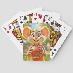 Jeu De Cartes Imaginaire Souris terrain de basket