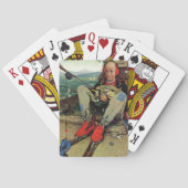 Jeu De Cartes Imbécile d'avril, 1945 (dos)