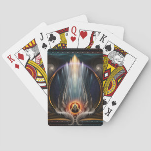 Jeu De Cartes Imperial View Fractal Art Playing Cards