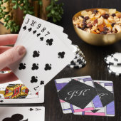 Jeu De Cartes Impression blanc rose rose clair (In Situ)